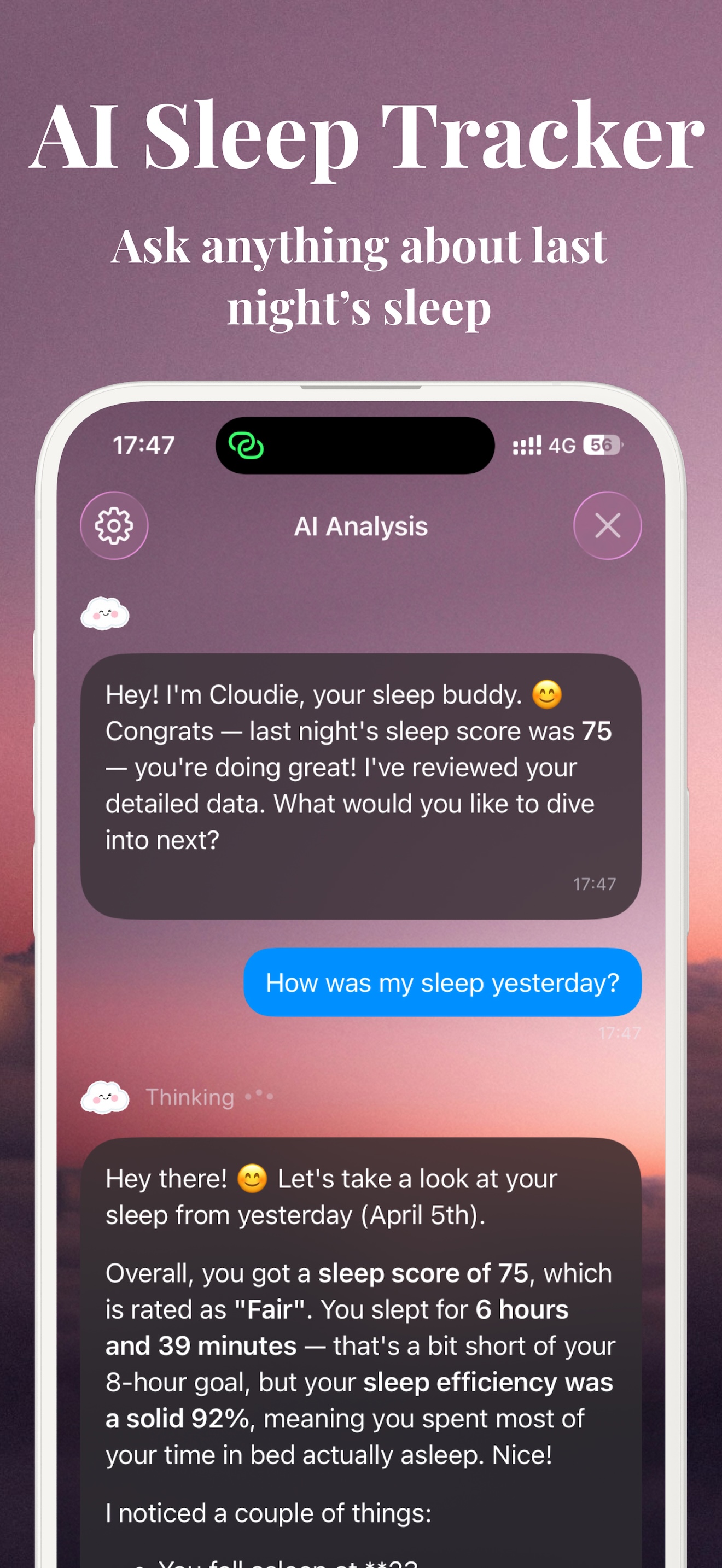 AI Sleep Advisor
